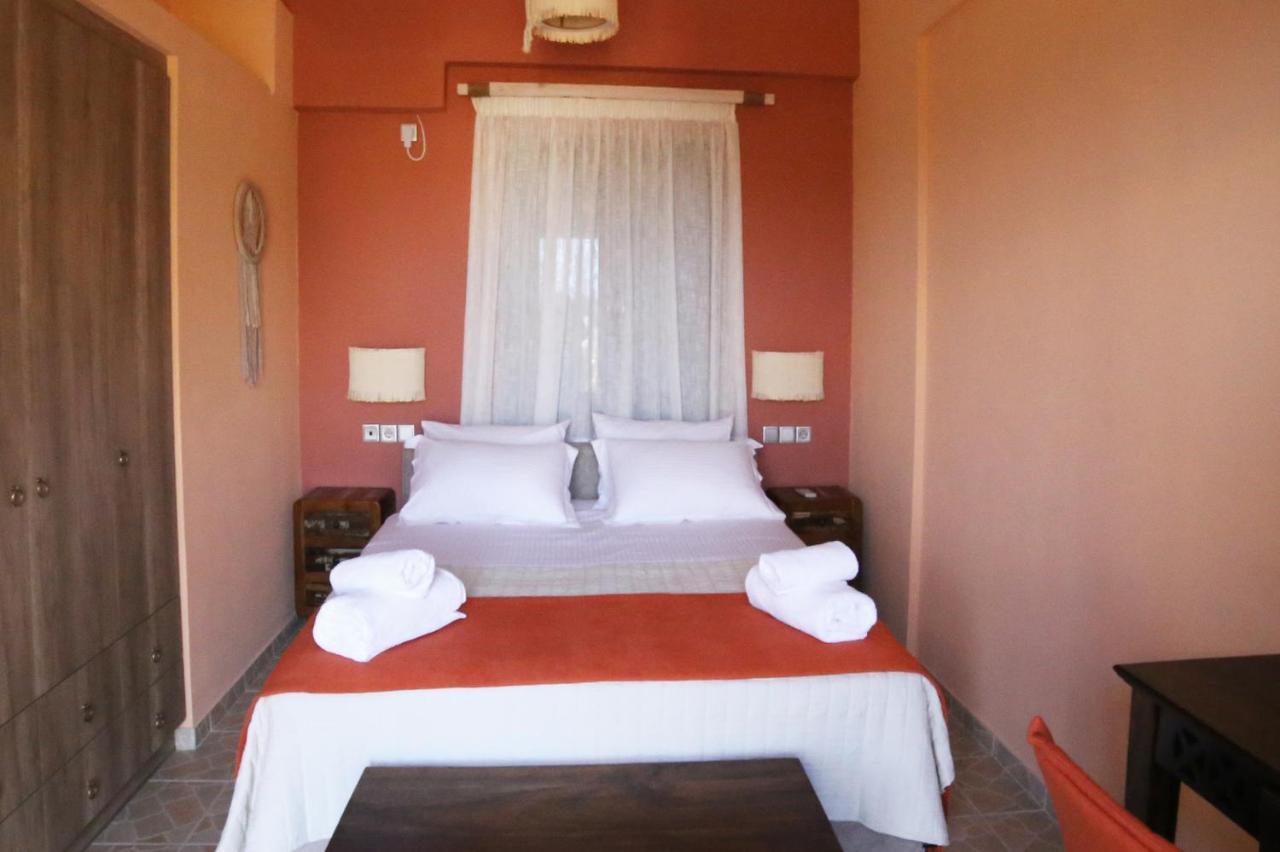 Ικαριων Γη Villa Manganitis Bagian luar foto