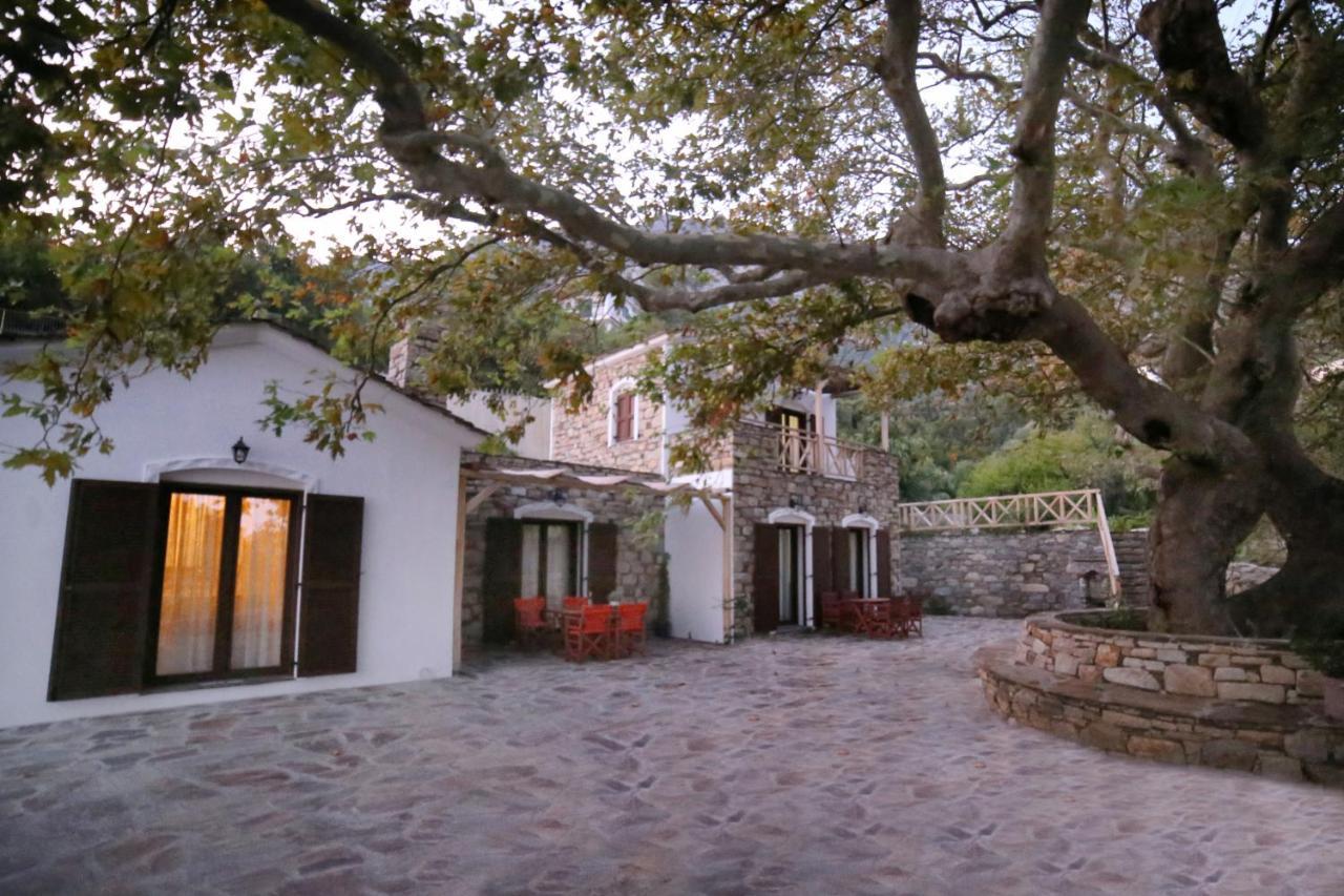 Ικαριων Γη Villa Manganitis Bagian luar foto