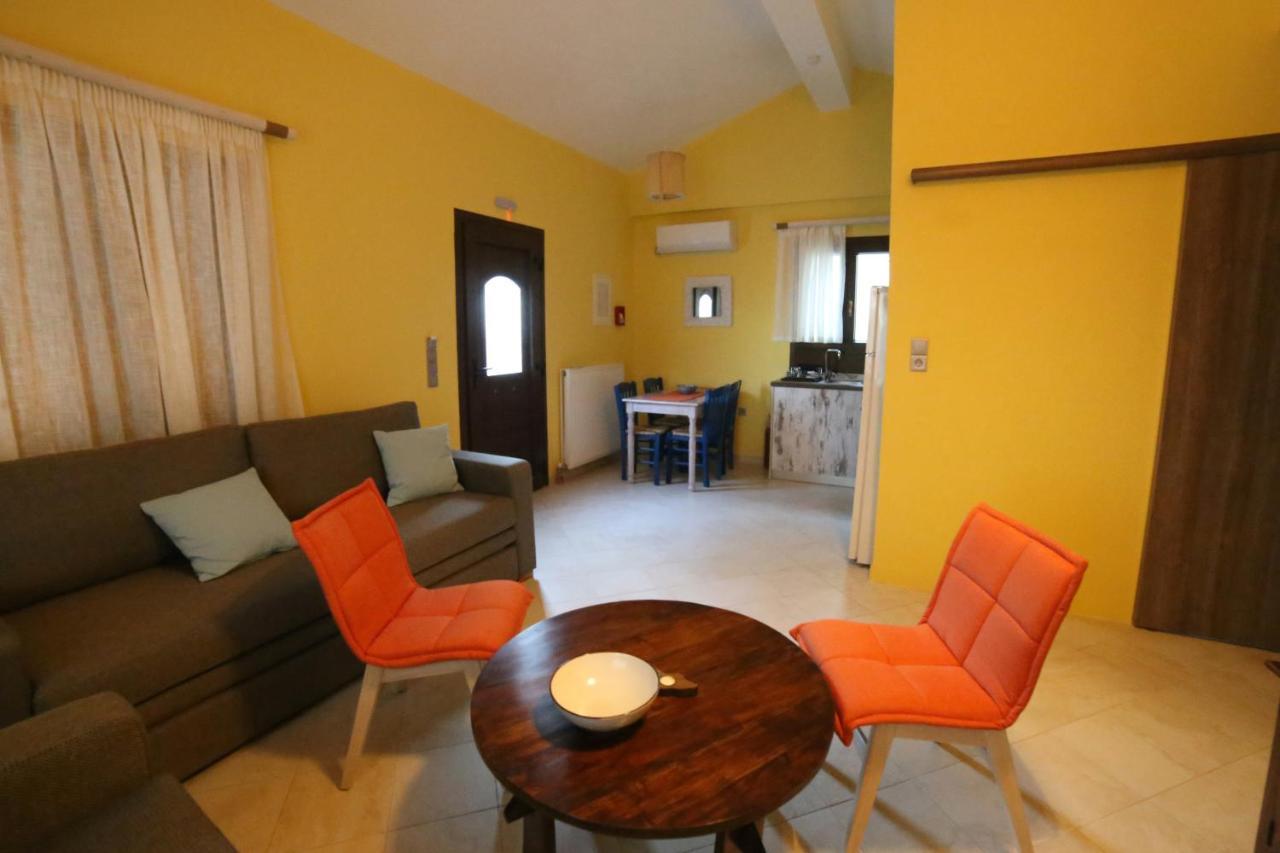 Ικαριων Γη Villa Manganitis Bagian luar foto