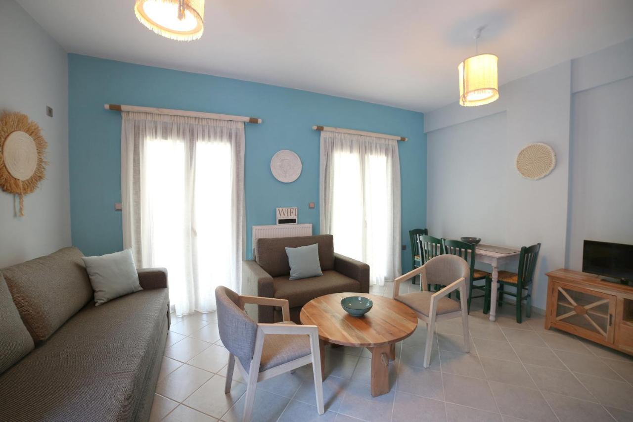 Ικαριων Γη Villa Manganitis Bagian luar foto