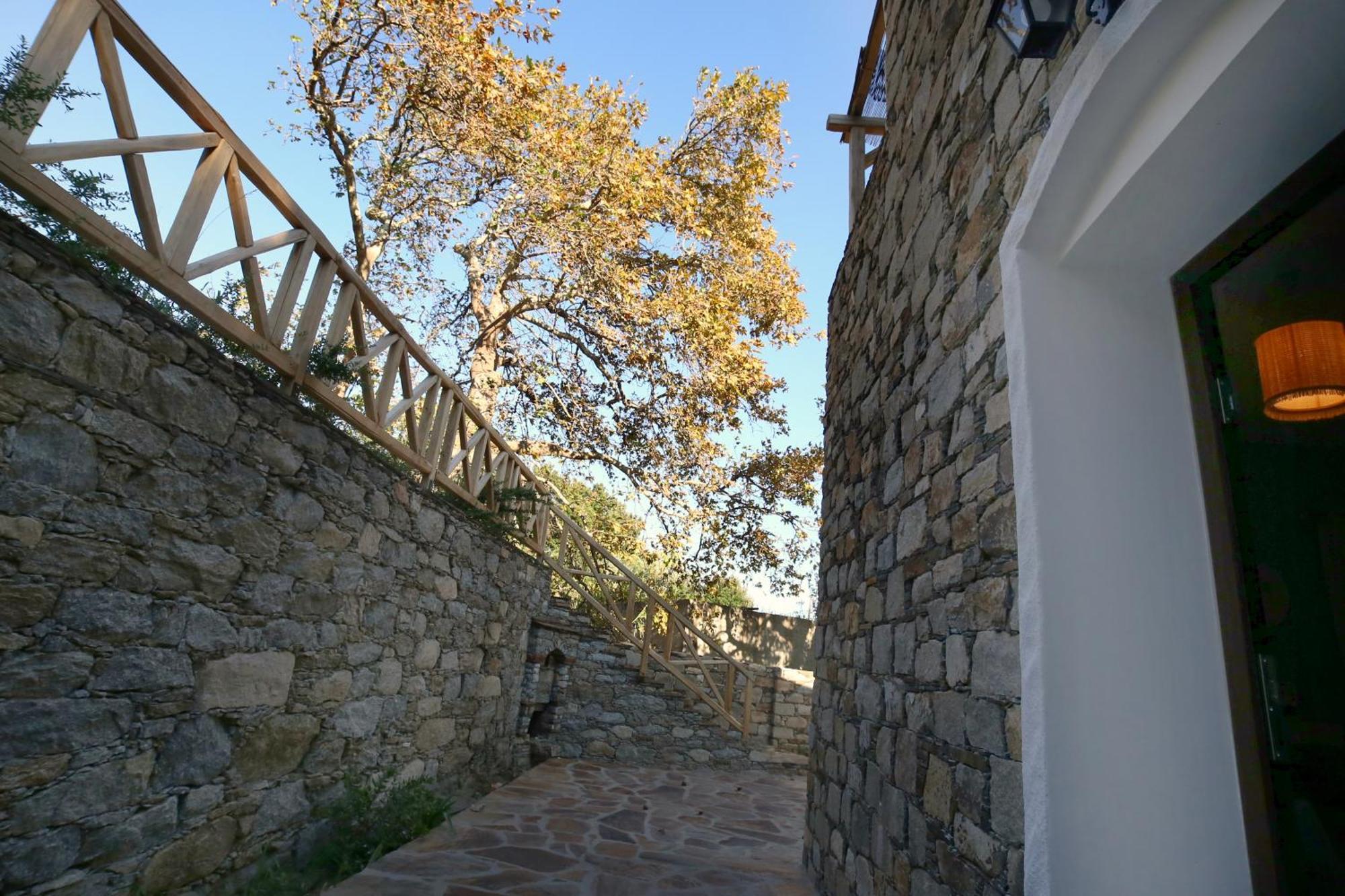 Ικαριων Γη Villa Manganitis Bagian luar foto